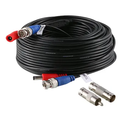 ANNKE Special Design 30M / Feet BNC Video Power Cable For HD CCTV Camera DVR Security System