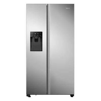 Hisense RS694N4TZE 91cm Frost Free American Fridge Freezer Stainless Steel E