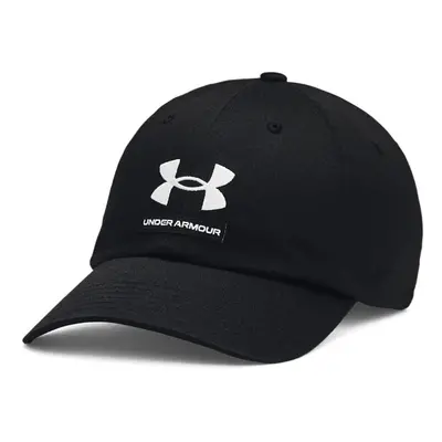 Under Armour Mens Standard Branded Hat (001) BlackBlackWhite One Siz