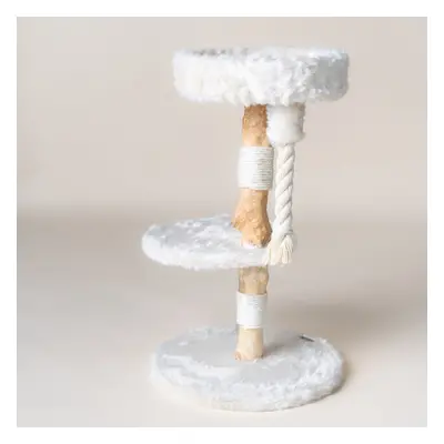 RHRQuality Cat Scratching Post Furry Bengal Beige