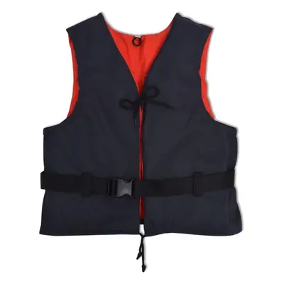 vidaXL Buoyancy Aid 50N 50-70kg Navy Blue Life Jacket Vest Safety Watersports