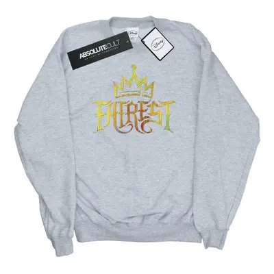 (XL, Sports Grey) Disney Womens/Ladies The Descendants Fairest Gold Sweatshirt