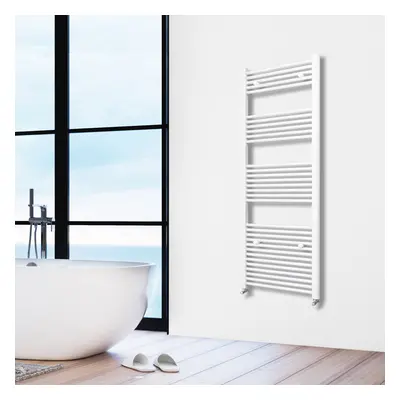 (white, 1800x500mm) Stylish Straight Towel Rail HeatingTowel Radiator