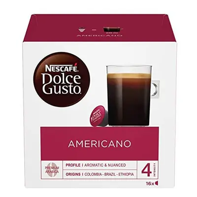 NESCAFÃ Dolce Gusto CaffÃ¨ Americano, Pack of (Total Capsules, Servings)