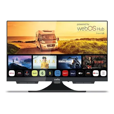 Cello C1924WS Volt inch Traveller Smart Frameless TV Ultrafast WebOS