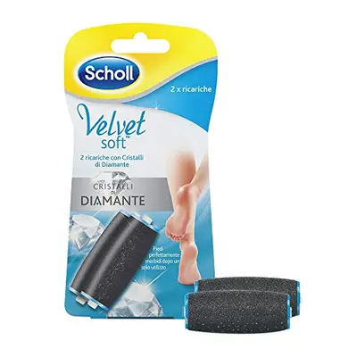 Scholl Velvet Smooth Diamond Pedi Refill Regular Coarse 2Pk