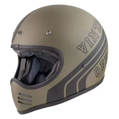 (XS) Premier MX BTR Full Face Helmet Military Green