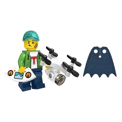 LEGO Minifigures Series - Drone Boy with Bonus Blue Cape