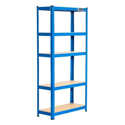 3 Bays | 150x75x30cm | Blue | Boltless Garage Shelving Unit | 1000kg