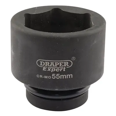 Draper Expert HI-TORQ® Point Impact Socket, 1"" Sq. Dr., 55mm