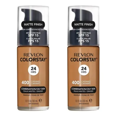 2x Revlon ColorStay Makeup for Combination Oily Skin SPF - Caramel - ml