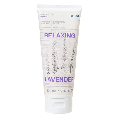 Relaxing Lavender Overnight Body Milk, Soothing Body Moistureser ml