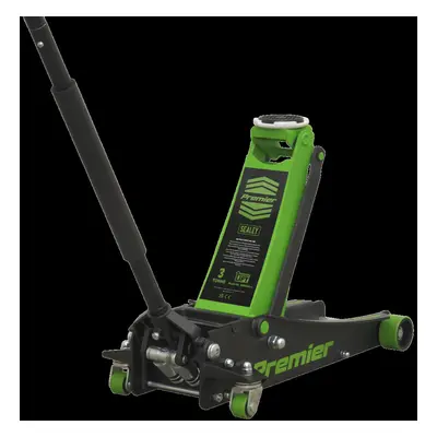 Trolley Jack Tonne Low Profile Rocket Lift Green