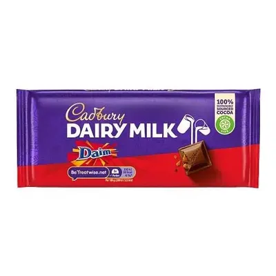 Cadbury Dairy Milk Daim Chocolate 18x120g