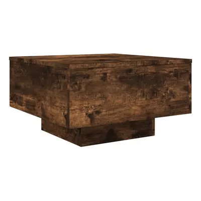 (smoked oak, x x cm) vidaXL Coffee Table Hallway Accent Side Table Sofa End Table Engineered Woo