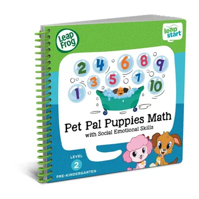 LeapFrog LeapStart Preschool Activity Book: Pet Pal Puppies Maths & Social Emotional Skills