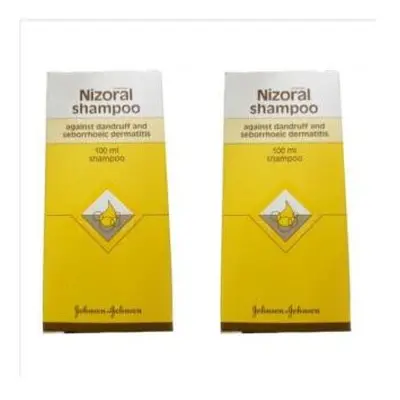 Nizoral Shampoo Against Dandruff , Silky & Smooth Hairs And Seborrhoeic Dermatitis For All Type 