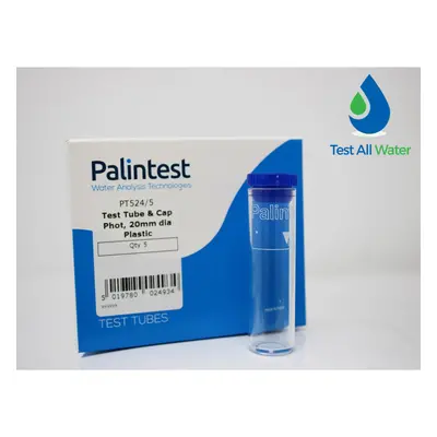 Palintest Round Plastic Test Tubes for Photometer