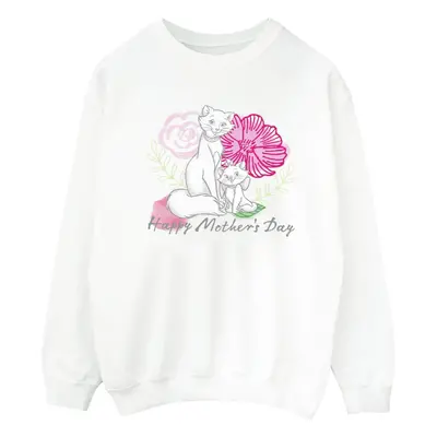 (XL, White) Disney Womens/Ladies The Aristocats Mother's Day Sweatshirt