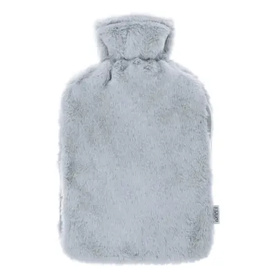 ( Faux Fur Grey) LIVIVO 2L Hot Water Bottle Body Warmer with Pocket