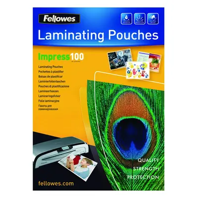 Fellowes A3 Glossy Micron Laminating Pouch - pack