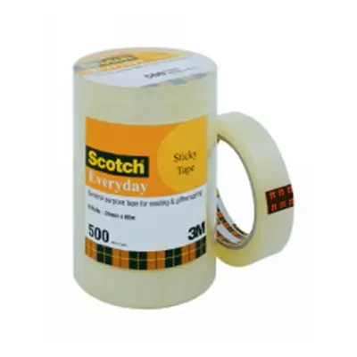 Scotch Sticky Tape 24mmx66m Bulk (6pk)