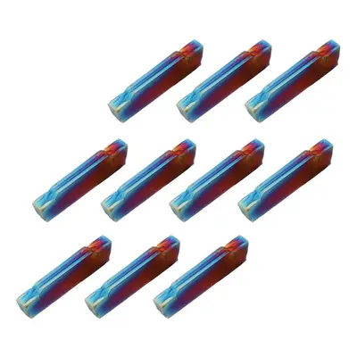 10pcs HRC45 Blue Nano MGMN200-G 2mm Carbide Insert for MGEHR/MGIVR Turning Tool Holder