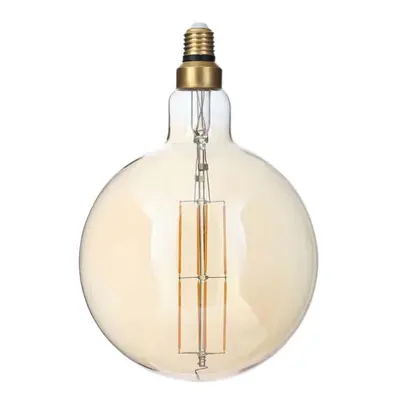 Inlight Oversize G180 6w LED E27 Filament Vintage 2000k Bulb Lamp Amber INL-34028-AMB