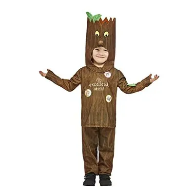 Smiffys 51524M Officially Licensed Julia Donaldson Stickman Costume, Boys, Brown, M-Age Years