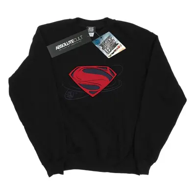 (3XL, Black) DC Comics Mens Justice League Movie Superman Logo Sweatshirt