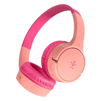 Belkin SOUNDFORM Mini Headset Head-band 3.5 mm connector Micro-USB Bluetooth Pink