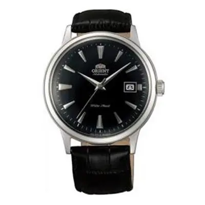 Orient FAC00004B0 Mens 2nd Generation Bambino Automatic Black Leather Band Watch