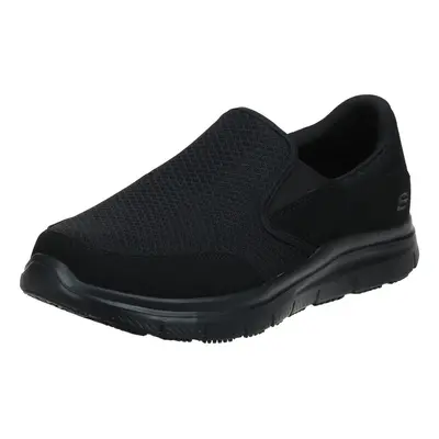 Skechers Mens Black Flex Advantage Slip Resistant Mcallen Slip On - D(M) US