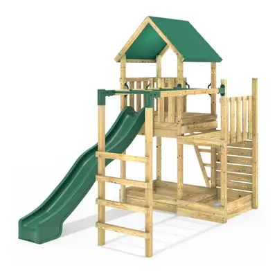 (Monkey Bars) Rebo Modular Wooden Climbing Frame Adventure Playset - M3