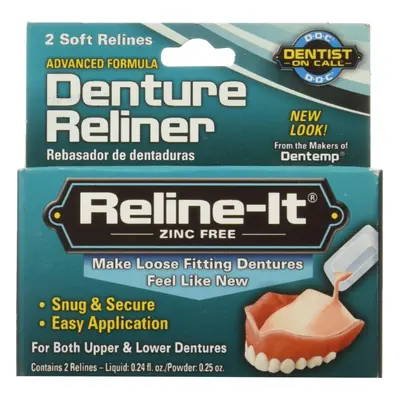 D.O.C. Reline-It Advanced Denture Reliner Kit ( Pack of 2)