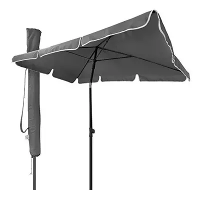 VOUNOT Garden Parasol, Tilt Balcony Umbrella, Sun Shade for Outdoor, Garden, Balcony, Patio, Bea