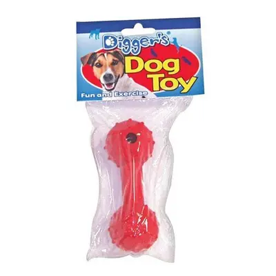 Diggers Dumb Bell Sports Dog Toy In. Rubber