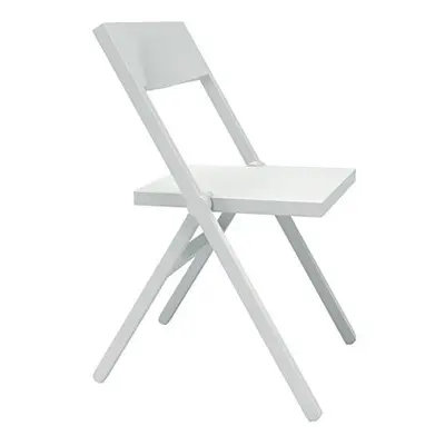 Alessi Folding and Stackable Chair in PP and Fiberglass, White, x x cm