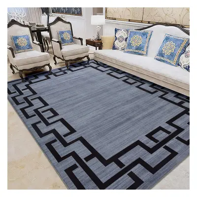 (160 x cm (5 ft in x ft in), Nico Grey) Non Slip Modern Rugs Living Room Area Rugs Runner & Door