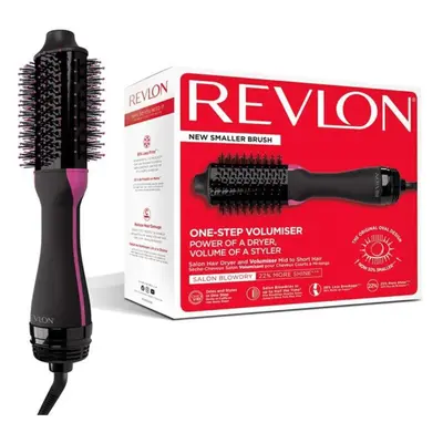 Revlon One Step Hair Dryer And Volumiser Oval Brush Design Rose