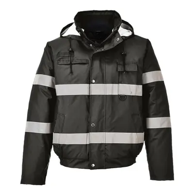 (XXL, Black) Portwest Mens Iona Lite Bomber Jacket