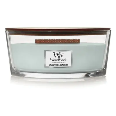 WoodWick Ellipse Candle Sagewood & Seagrass oz.