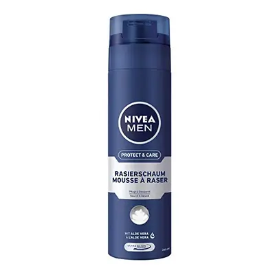 3X Nivea Men Protect & Care Shaving Foam 200ml Each