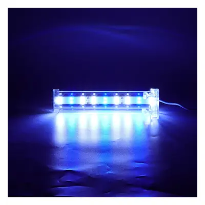 (6W) 3/6/9/12W LED Aquarium Clip Light Fish Tank Aquatic Plant Lamp Decor 110-240V