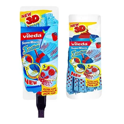 Vileda Supermocio Action Mop with Extra Refill