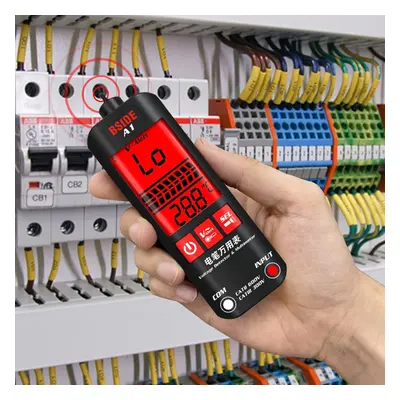 Dual-mode Smart True RMS Multimeter Non-contact AC DC Voltage Tester with Flashlight