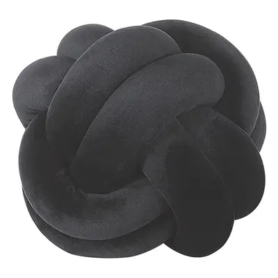 Throw Cushion MALNI Velvet x cm Black Solid