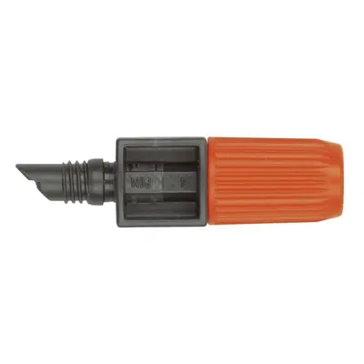 Gardena Micro-Drip System Adjustable Endline Drip Head, Black/Orange, Adjustable Litres/Hour