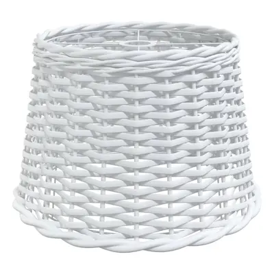 (white, x cm) vidaXL Lamp Shade Table Wicker Lamp Shade Bedroom Bedside Light Shade Wicker