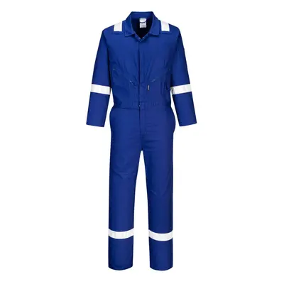 (3XL, Royal Blue) Portwest Mens Iona Cotton Wear to Work Overalls